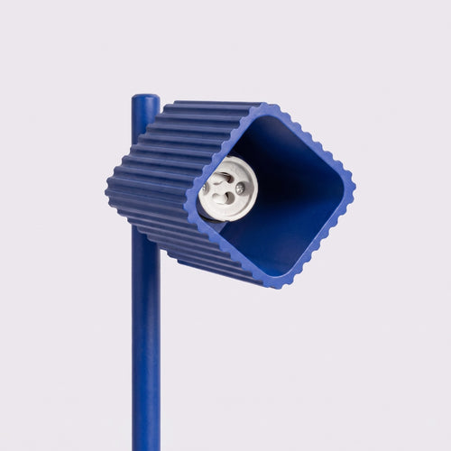 Sollux Lighting Tafellamp RAYO ultramarijn - 14,5x14,5x43cm