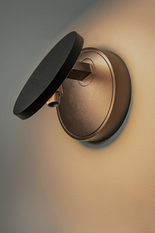 Lucide wandlamp UFOR - Geïntegreerde LED - Zwart - vtwonen shop