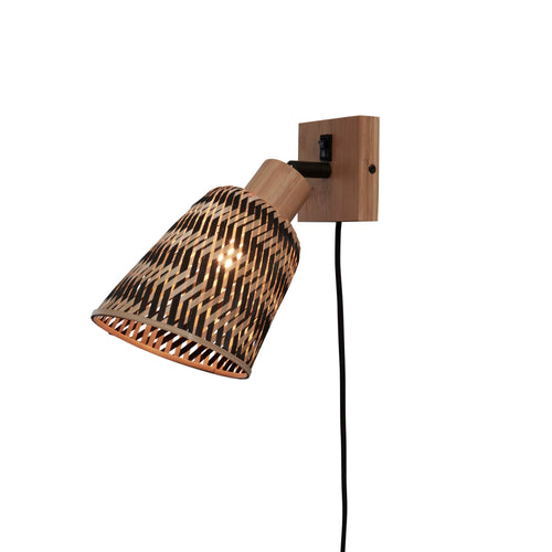 GOOD&MOJO wandlamp Java - bruin - Ø15cm - vtwonen shop