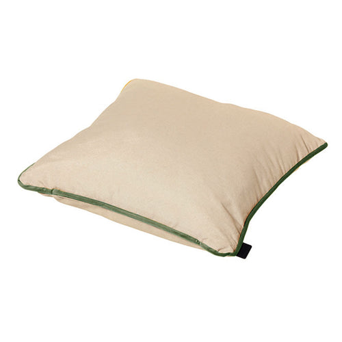 Madison sierkussen Velvet-Panama - army green - piping - 45x45 cm - vtwonen shop