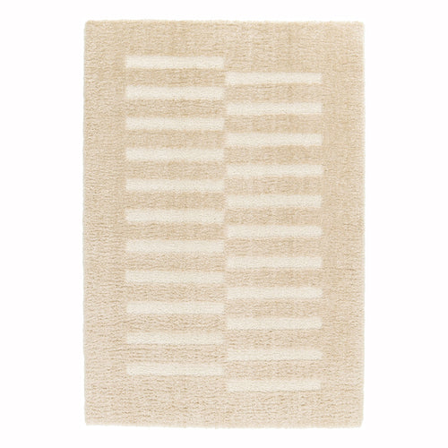 AFK Living vloerkleed Passage - reliëfeffect - beige - 120x170 cm