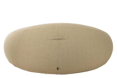 J-Line matras Donut - kunststof - beige