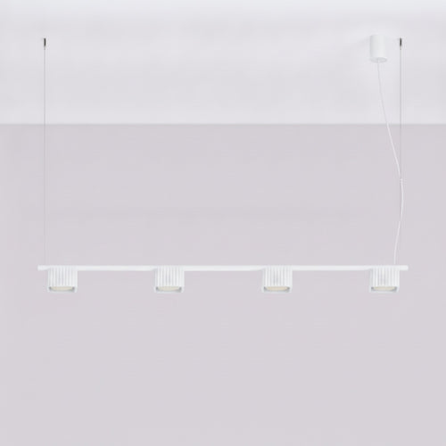 Sollux Lighting Kroonluchter RIFF 4 wit Gx53 - 122x10x208cm