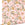 ESTAhome behang bloemen roze, oranje en vergrijsd groen - 50 x 900 cm - 130925