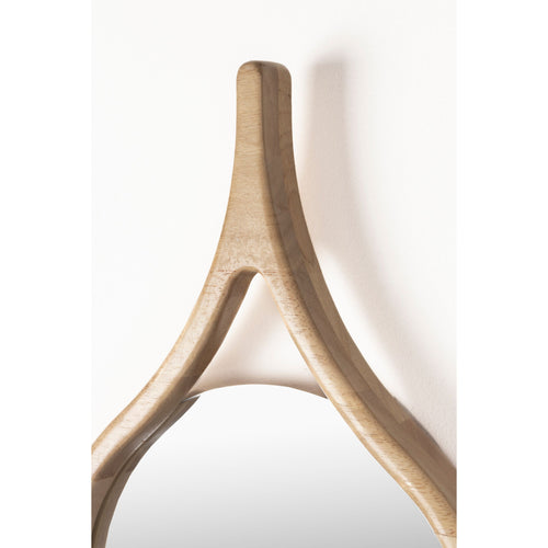 Housecraft Living Thun Spiegel/ Passpiegel  Ovaal 120x26 cm Hout - Beige - vtwonen shop