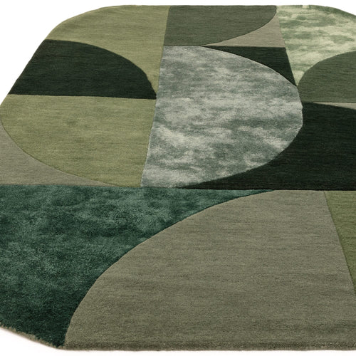 Vloerkleed MOMO Rugs Matrix Oval Forest 160x230 cm - vtwonen shop