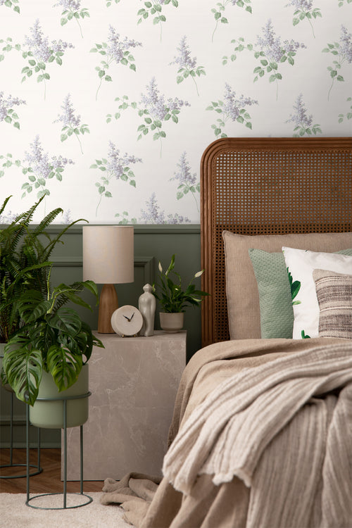 Borastapeter behang bloemen beige - 53 cm x 10.05 m - 660378 - vtwonen shop