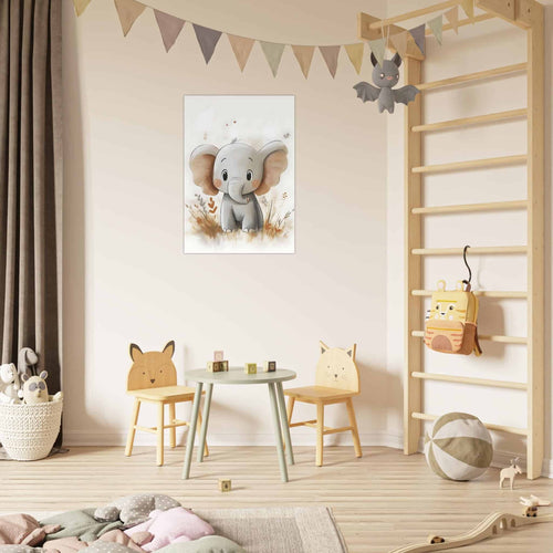 Artfulprints  Avontuurlijke olifant   poster 70x100 cm - vtwonen shop