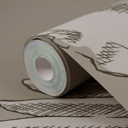 vtwonen Fotobehang - Graphic Nature old flax