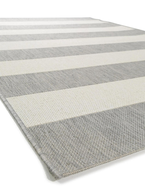 benuta binnen- en buitenkleed Metro - grijs - 140x200 cm