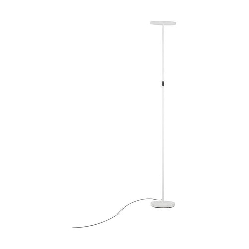 Nova Luce SINKRO Uplighter vloerlamp zandwit, aanraakgevoelige dimbare LED 30W 2270lm 3000K
