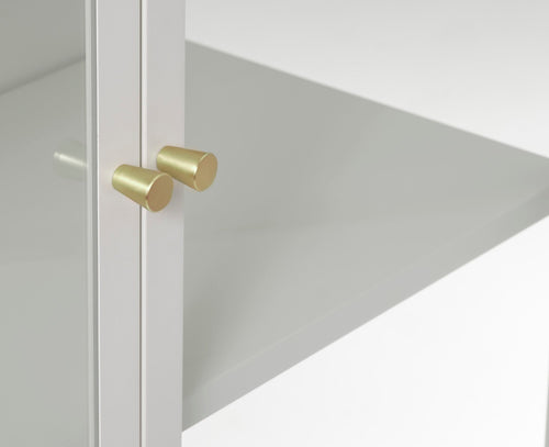 Rebellenclub Vitrinekast Nimbin - 160 x 90 cm - Wit - vtwonen shop