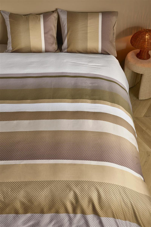 Beddinghouse dekbedovertrek Rhys - 200x200/220 cm - goud - vtwonen shop