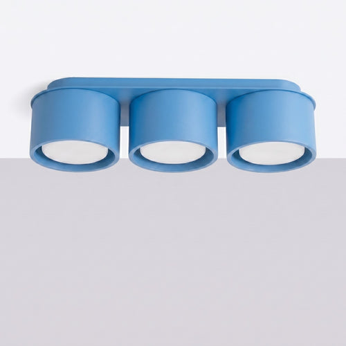 Sollux Lighting Plafondlamp MODO 3 azuur Gx53 - 32,4x10,4x8,2cm
