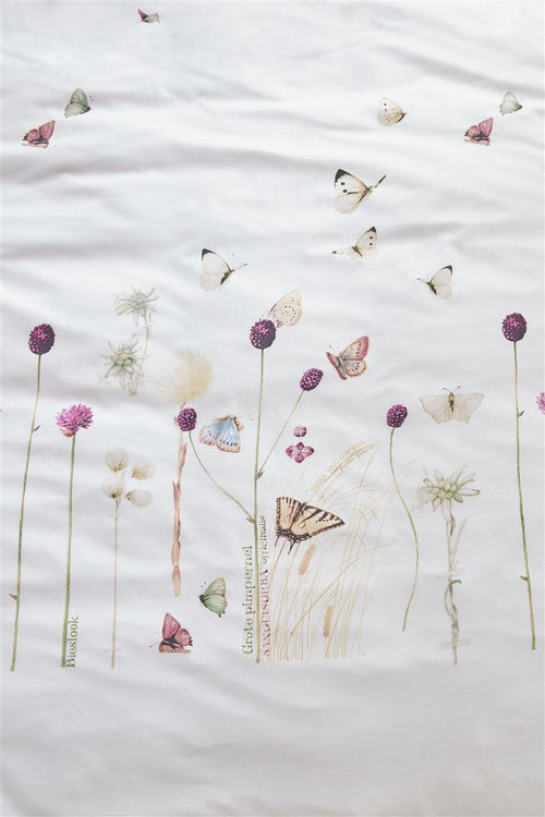 Marjolein Bastin dekbedovertrek Papilio - 200x200/220 cm - naturel
