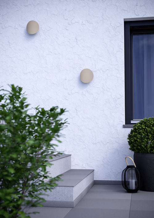 EGLO wandlamp buiten Briale zand