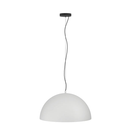 EGLO hanglamp Gaetano 1 - e27 - ø 53,5 cm - grijs/wit