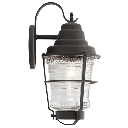 Chance Harbor Kichler Outdoor 1-lichts wandlantaarn verweerd zink IP44