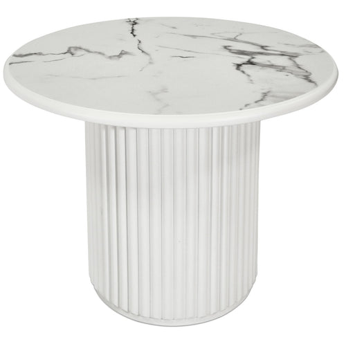 Furnhouse ronde salontafel Easy - Wit - Ø 60 cm
