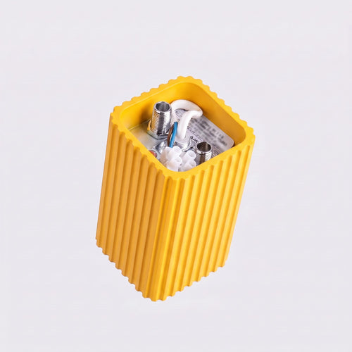 Sollux Lighting Plafondlamp RAYO 10 geel - 6x6x10cm