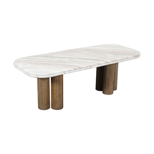 Signature - BUREN Tafel - Bruin - 120x50x41,5 cm