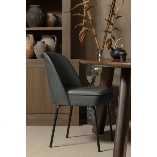 WOOOD eetkamerstoelen Vogue - Fluweel - Donkergroen - Set van 6