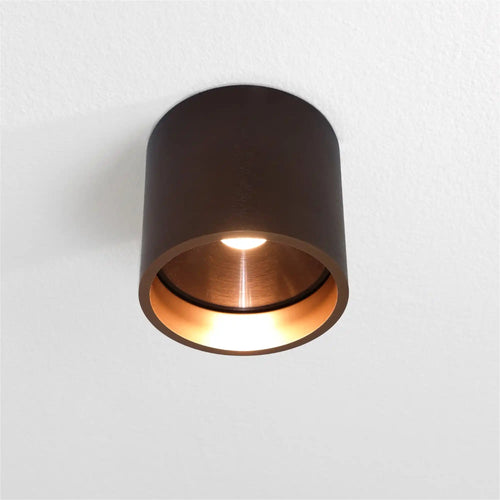 Artdelight plafondlamp Orleans - 1 lichts - 11  x 10   cm - brons