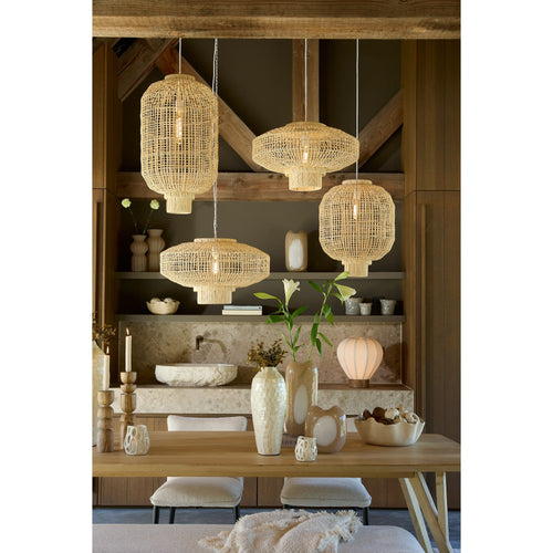 Light & Living hanglamp Paldor - bruin - Ø60cm