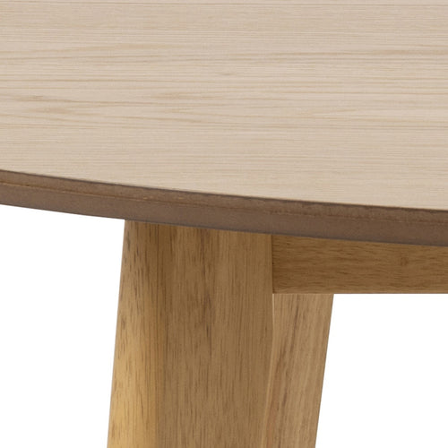 Lisomme Jade houten eettafel naturel - Ø 140 cm - vtwonen shop