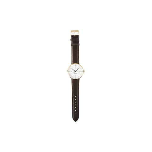 Karlsson horloge Normann - wit - Ø4cm