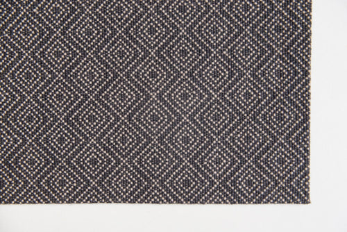 Jackies vloerkleed 8606 Diamond - Zwart - 140 x 200 cm