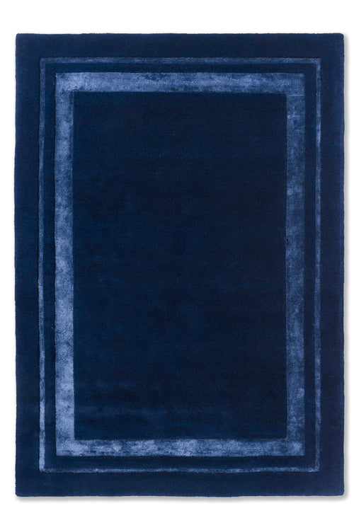 Laagpolig vloerkleed van Laura Ashley | Redbrook Midnight 250x350 - vtwonen shop