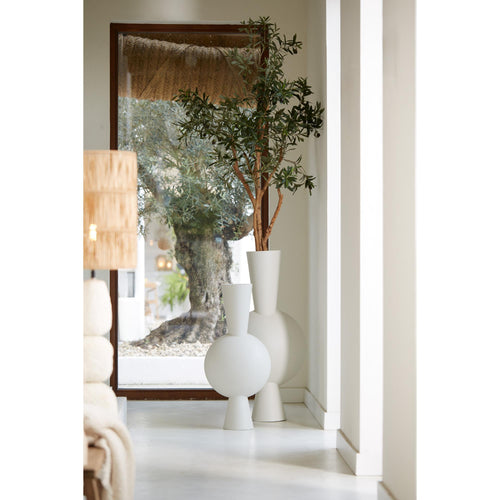 Light & Living vaas Kavandu - wit - 47x26x100cm - vtwonen shop