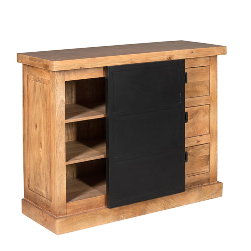 StarFurn Ladekast Nashville - Rechthoek Naturel Hout - 100x45x85cm - vtwonen shop