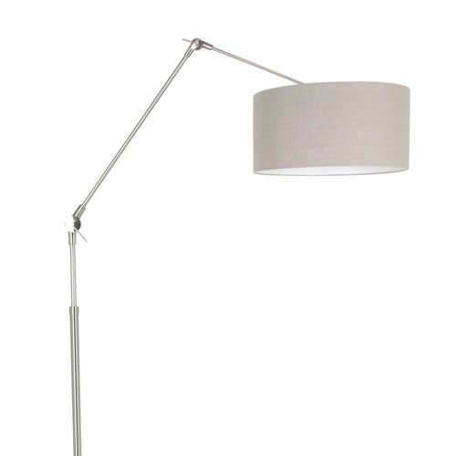 Steinhauer vloerlamp prestige - 1 lichts - 145x 250 cm - mat chroom grijs - vtwonen shop