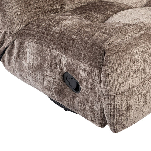 Starfurn Relaxfauteuil Chill - Taupe - Draaibaar - 97x78x90cm