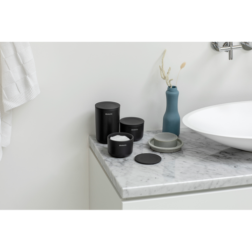 Brabantia Opbergbakjes - set van 3 - dark grey - vtwonen shop