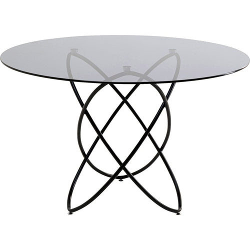 Kare Design Eettafel Molekular Ø120cm zwart - vtwonen shop