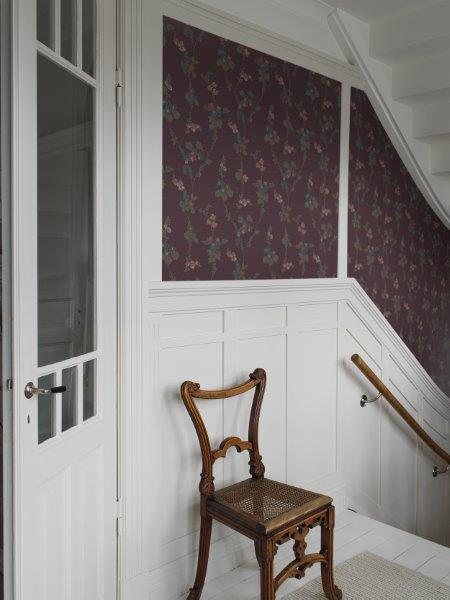 Borastapeter behang bloemen bruin - 53 cm x 10.05 m - 660846 - vtwonen shop