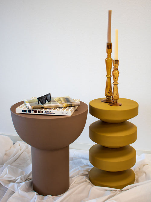 Kick bijzettafel Nio - Beige - vtwonen shop