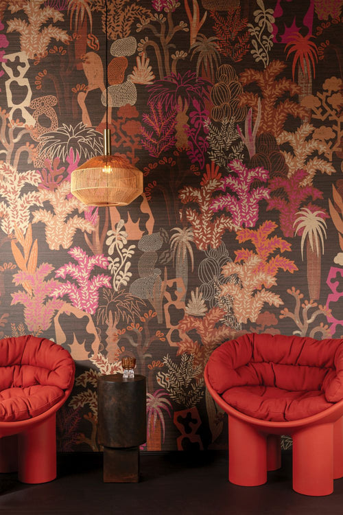 Masureel behang linnenstructuur bruin - 70 cm x 10.05 m - 631784 - vtwonen shop