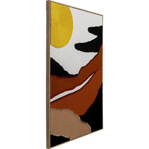 Kare Design Schilderij 3D Artistic Sunrise 73x113cm - vtwonen shop