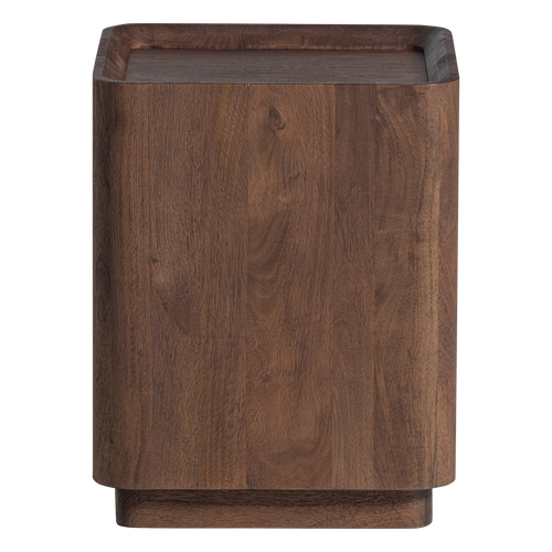 WOOOD bijzettafel Volu - Mangohout - Bruin - 50x40x40
