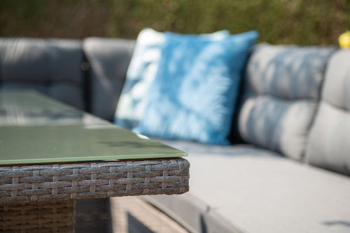 Garden Impressions Coral lounge/dining set 5-delig - organic grey