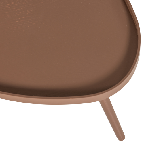 WOOOD bijzettafel organisch Mae - Hout - Oudroze - 40x61x50