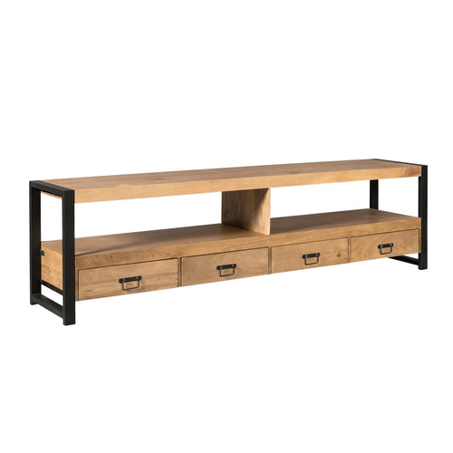 Starfurn Tv-meubel Britt - Naturel Hout - 220x45x60cm