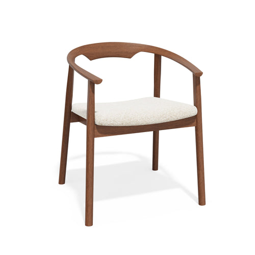 Premium Interiors - Set van 2 stoelen LARA - bouclette crème 61cm