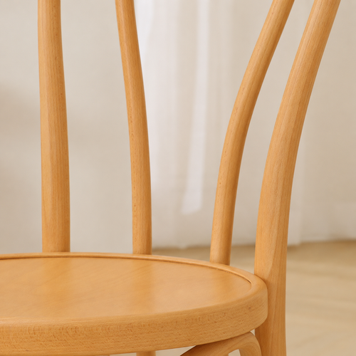 Fameg Vienna Thonet No.18 Houten Bistrostoel Naturel