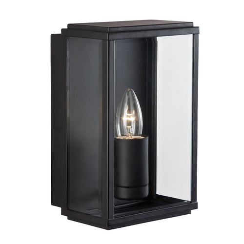 Searchlight buitenlamp Box - 1 lichts - 11  x 25   cm - zwart