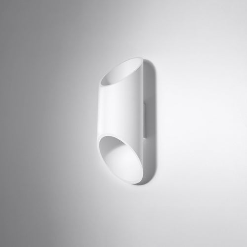 Sollux Lighting Wandlamp PENNE 30 wit - 10x12x30cm